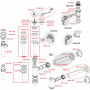Сифон за мивка PP бутилков 11/4″ DN32мм розетка ALCADRAIN A430