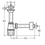 Сифон за мивка ф40х11/2 VIEGA V2 137182