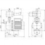 Хидрофорна самозасмукваща помпена система WILO JET FWJ 204 X EM 2951378