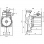 Циркулационна помпа за питейна вода, трифазна 180мм WILO STAR Z 25/2 DM 4037124