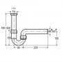 VIEGA V3 Тръбен сифон за мивка ф50х11/2 107888
