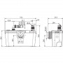 Помпена система за отпадни води WILO HISEWLIFT 3-35 4191677