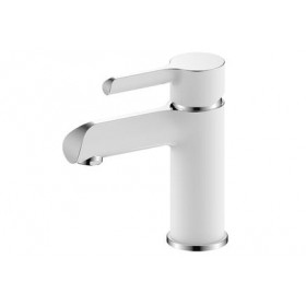 Смесител за умивалник DALIA, бял/хром