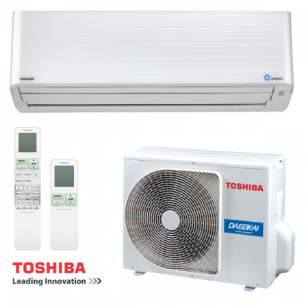 Инверторен климатик Toshiba Super Daiseikai 9 RAS-10PKVPG-E + RAS-10PAVPG-E