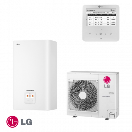 Tермопомпа LG Therma V Hydro box HN091MR.NK5 + HU091MR U44