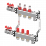 Комплект колектори от неръждаема стомана за подово отопление DANFOSS