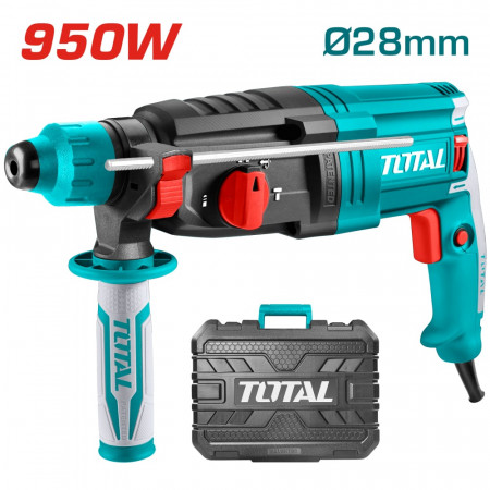 Електрически перфоратор TOTAL Industrial, SDS+, 950 W