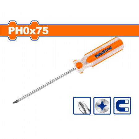 Отвертка, намагнетизирана, WADFOW, 45N, PH