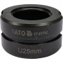 Матрица за ръчна преса YATO, тип U, за клещи YATO 21735