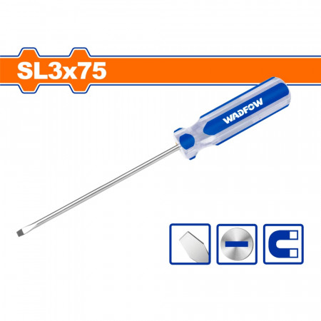 Права отвертка, намагнетизирана, WADFOW, 45N, SL
