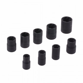 Комплект вложки - екстрактор Whirlpower, 3/8", 10 части