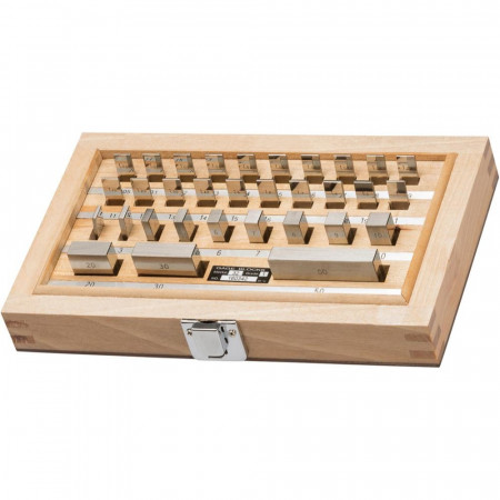 Плоскопаралелни краищни мерки FORTIS, 32 части