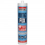 Монтажно лепило SOUDAL, Montage FIX Clear, 280 ml