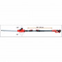 Акумулаторен телескопичен храсторез YATO 82834, 18 V, 1 х 2 Ah