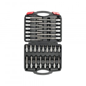 Комплект бит вложки YATO, HEX, 1/2", 30 части