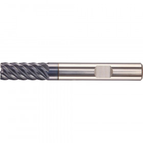 Опашкова фреза,многозъбна VHM AlTiN+ Z6 45 HB 12mm