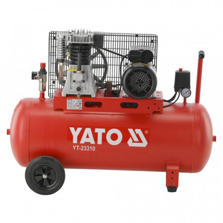 Бутален компресор YATO, 100 L, 2200 W