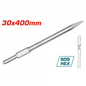 Длето конусно TOTAL, SDS HEX, 30 x 400 мм