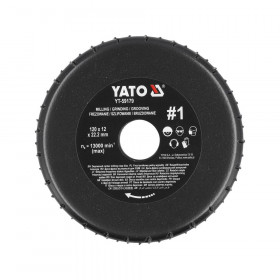 Диск за ъглошлайф, рашпила, YATO, N1, Ø 120 x 12 x 22.2 mm