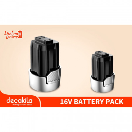 Акумулаторна батерия DECAKILA, Li-Ion, 16 V, 2.0 Ah