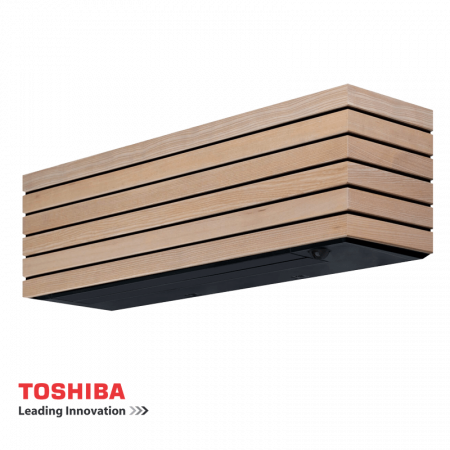 Инверторен климатик Toshiba Super Daiseikai 10 WOOD RAS-B13S4KVDG-E / RAS-13S4AVPG-E