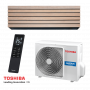 Инверторен климатик Toshiba Super Daiseikai 10 WOOD RAS-B13S4KVDG-E / RAS-13S4AVPG-E