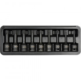 Комплект ударни вложки YATO, RIBE, 1/2", 9 части