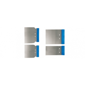 Комплект шпатули без дръжка VOREL, INOX, 4 бр