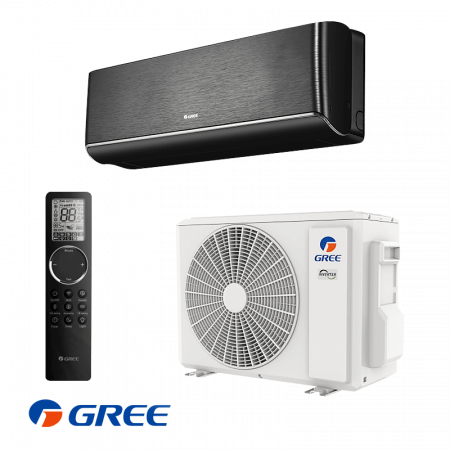 Инверторен климатик Gree Airy GWH12AVCXD-K6DNA1A - черен