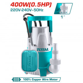 Потопяема помпа за чиста вода TOTAL, 400 W, 117 L/mim , 1"