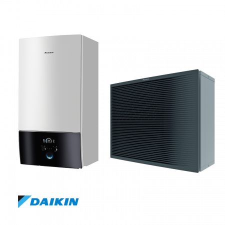 Високотемпературна термопомпа Daikin Altherma ETBX16E9W + EPRA16DW1 - трифазен