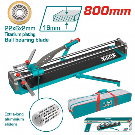 Резачка за плочки TOTAL INDUSTRIAL, 16 x 800 мм