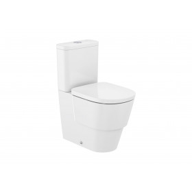 Моноблок с двойно оттичане, долепен до стената, Rimless®
