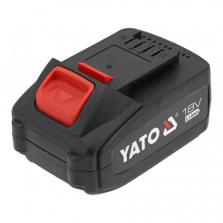 Акумулаторна батерия YATO, Li-Ion, 18 V, 4.0 Ah