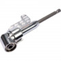 Адаптер за битове, ъглов, Sthor 1/4", 130 мм