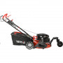 Бензинова самоходна косачка YATO, 3.5 kW, 530 мм, 3 колела, контейнер 62 L