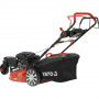 Бензинова самоходна косачка YATO, 3.5 kW, 530 мм, 3 колела, контейнер 62 L