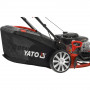 Бензинова самоходна косачка YATO, 2.4 kW, 460 мм, контейнер 62 L