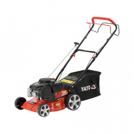 Бензинова самоходна косачка YATO, 2.1 kW, 410 мм, контейнер 40 L