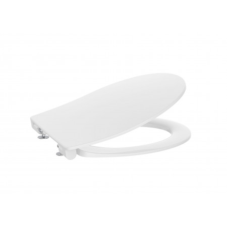 Slim седалка и капак за компактна тоалетна чиния, със забавено падане, Duroplast