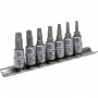 Комплект екстрактори за винтове YATO, 1/4 ", TORX, 7 части
