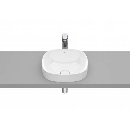 SOFT - Умивалник за полувграждане от FINECERAMIC®-Matt White