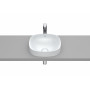 SOFT - Умивалник за полувграждане от FINECERAMIC®-Matt White