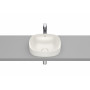SOFT - Умивалник за полувграждане от FINECERAMIC®-Matt White