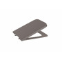 SQUARE - Седалка и капак SUPRALIT® за тоалетна чиния, със забавено падане-Beige