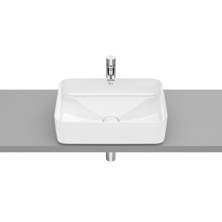 SQUARE - Умивалник за върху плот от FINECERAMIC®-Beige