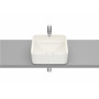 SQUARE - Умивалник за върху плот от FINECERAMIC®-Pearl