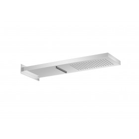Душ глава за монтаж на стена. Държачът не е включен.-Stainless Steel Finish