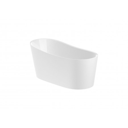 Свободностояща вана от Stonex®. Включва click-clack клапа и сифон-Pearl/White