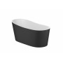 Свободностояща вана от Stonex®. Включва click-clack клапа и сифон-Onyx/White